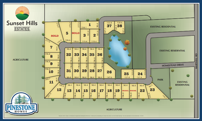 View Eastridge Landing Siteplan